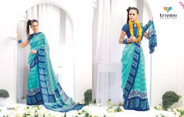 TRIVENI SOPHIE 3 EXCLUSIVE PRINTED SAREE CATALOG AT WHOLESALE BEST RATE BY GOSIYA EXPORTS SURAT (8)