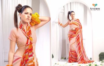 TRIVENI SOPHIE 3 EXCLUSIVE PRINTED SAREE CATALOG AT WHOLESALE BEST RATE BY GOSIYA EXPORTS SURAT (9)