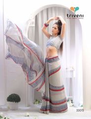 TRIVENI SOPHIE 3 EXCLUSIVE PRINTED SAREE CATALOG AT WHOLESALE BEST RATE BY GOSIYA EXPORTS SURAT