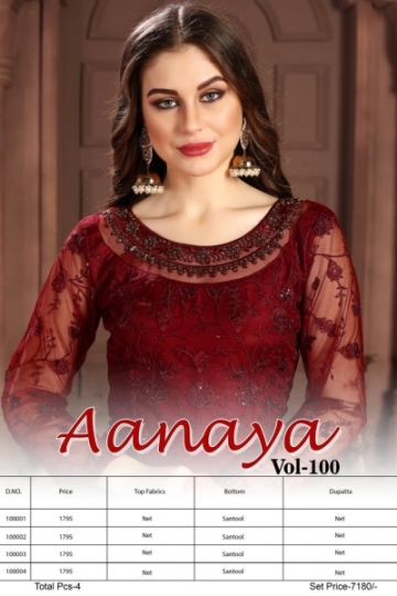 TWISHA AANAYA VOL-100 100001-100004 SERIES PARTY WEAR SALWAR KAMEEZ COLLECTION WHOLESALE BEST RATE BY GOSIYA EXPROTS S (1)