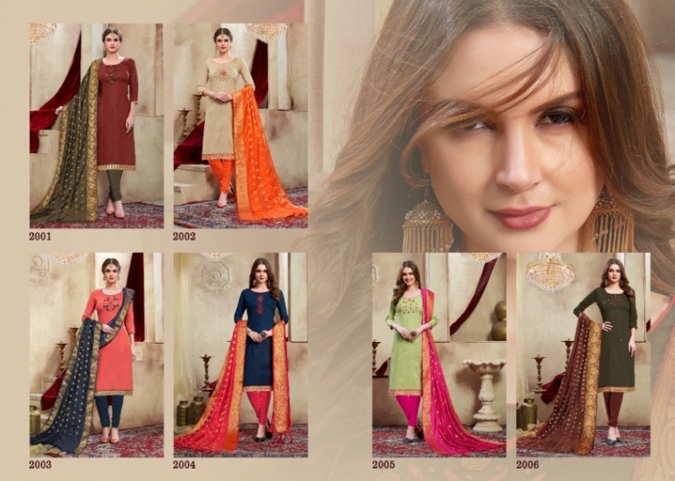 UTSAV PIYANSI VOL 2 KHATLI WORK SALWAR SUITS WHOLESALER DEALER BEST RATE BY GOSIYA EXPORTS SURAT (1)