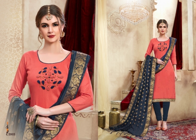 UTSAV PIYANSI VOL 2 KHATLI WORK SALWAR SUITS WHOLESALER DEALER BEST RATE BY GOSIYA EXPORTS SURAT (8)