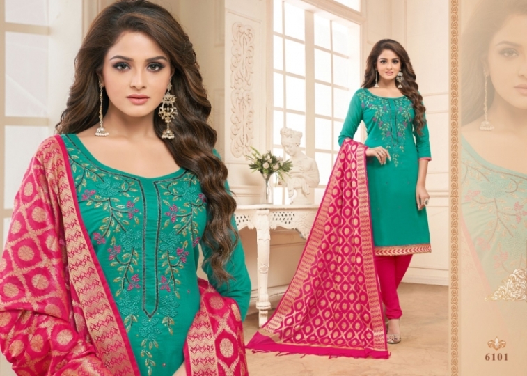 UTSAV SUITS TAZIN VOL 6  (10)