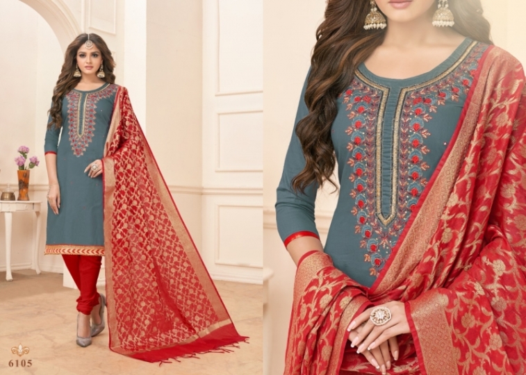 UTSAV SUITS TAZIN VOL 6  (3)