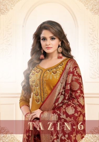 UTSAV SUITS TAZIN VOL 6  (6)