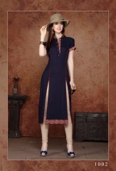 V S fashion glorious rayon Kurtis collection ONLINE BEST RATE IN SURAT (8)