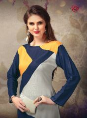 VAANI VOLVO VOL 1 CASUAL WEAR KURTIS SUPPLIER IN WHOLESALE BEST ARET BY GOSIYA EXPORTS