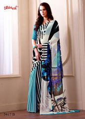 VAISHALI INSPIRED GEORGETTE PRINTS SAREES COLLECTION WHOLESALE BEST RATE BY GOSIYA EXPORTS SURAT (15)