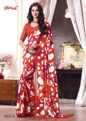 VAISHALI INSPIRED GEORGETTE PRINTS SAREES COLLECTION WHOLESALE BEST RATE BY GOSIYA EXPORTS SURAT (21)