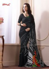 VAISHALI INSPIRED GEORGETTE PRINTS SAREES COLLECTION WHOLESALE BEST RATE BY GOSIYA EXPORTS SURAT (27)