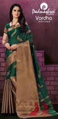 VARDHA SAREES BY PADMASHREE DESIGNER SOFT COTTON SAREES ARE AVAILABLE AT WHOLESALE BEST RATE BY GOSIYA EXPORTS SURAT (5)