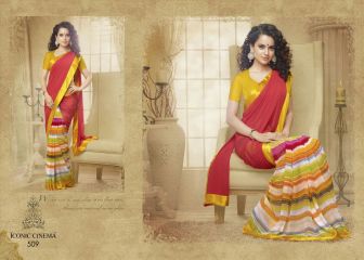 VARSIDDHI ALL TIME HITS 2 PURE GEORGETTE WITH CHIFFON BUTTI WHOLESALE BEST RATE (3)