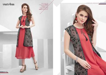 VASTRIKKA BY PLUSH GEORGETTE CASUAL WEAR KURTI COLLECTION WHOLESALE BEST RATE BY GOSIYA EXPORTS SURAT (14)