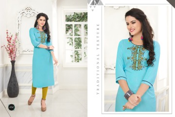 VEERA TEX NOOR CATALOG RAYON EMBROIDERED KURTIS WHOLESALE SUPPLIER BEST RATE BY GOSIYA EXPORTS SURAT (3)