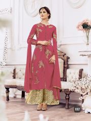 VIKSIT FAB SIMRAN 3 BANGLORI SILK EMBROIDERED PARTY WEAR SALWAR SUITS (5)