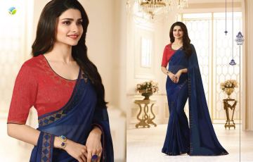 VINAY FASHION STARWALK 28 SILK GEORGETTE PARTY WEAR SAREES COLLECTION WHOLESALE DEALER BEST RATE BY GOSIYA EXPORTS SURAT (7)