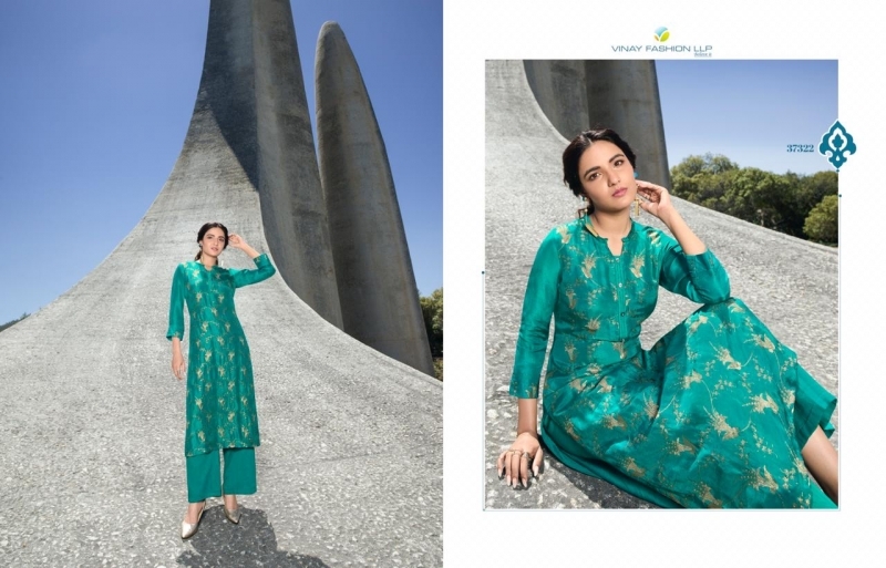 VINAY LIGHTNING VOL 2 BY TUMBAA 37321-37328 SERIES DOLA JACQUARD DESIGNET TOP WITH PALAZZO WHOLESALE DEALER BEST RATE B (12)