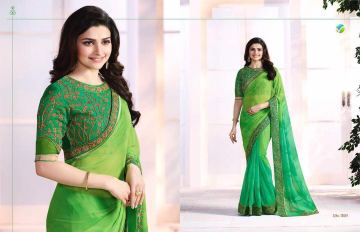 Vinay starwalk blossom party wear saree collection BY GOSIYA EXPORTS (1)