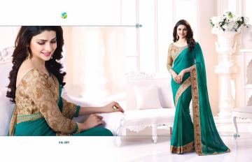 Vinay starwalk blossom party wear saree collection BY GOSIYA EXPORTS (11)