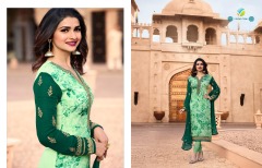 VINAY VICTORIA 2 BRASSO 7351-7359 SERIES GEORGETTE SUIT WHOLESALE RATE AT GOSIYA EXPORTS SURAT DEALER AND SUPPLAYER (1)