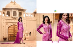 VINAY VICTORIA 2 BRASSO 7351-7359 SERIES GEORGETTE SUIT WHOLESALE RATE AT GOSIYA EXPORTS SURAT DEALER AND SUPPLAYER (5)