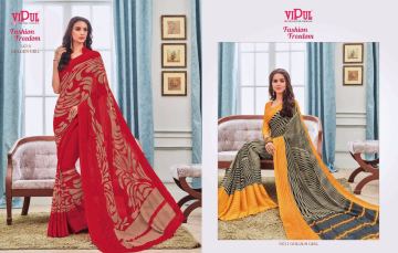 VIPUL FASHION CAT 342 FASHION FEVER FANCY PRINTED SAREE COLLECTION WHOLESALE BEST RATE BY GOSIYA EXPORTS SURAT (26)