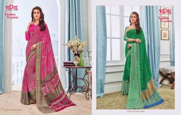 VIPUL FASHION CAT 342 FASHION FEVER FANCY PRINTED SAREE COLLECTION WHOLESALE BEST RATE BY GOSIYA EXPORTS SURAT (36)