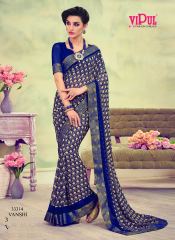 VIPUL FASHION CLASSIC COLLECTION CATALOG GEORGETTE PRINTS SAREES WHOLESALE SUPPLIER BEST RATE BY GOSIYA EXPORTS SURAT (21)