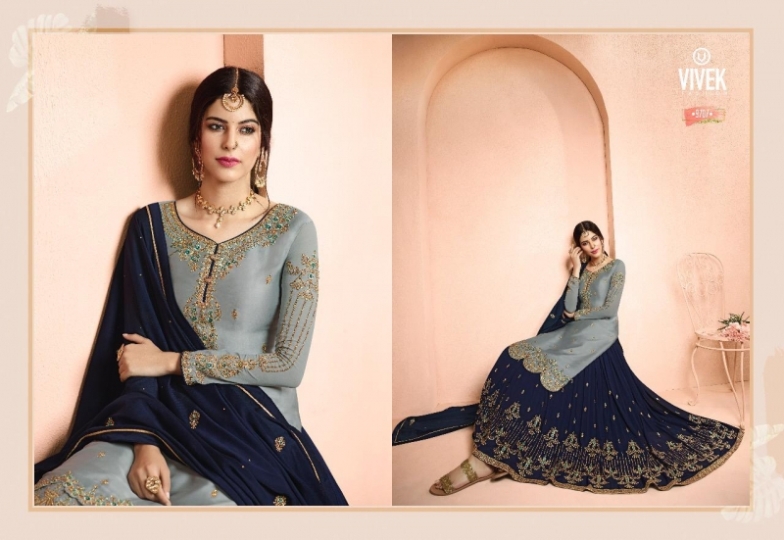 VIVEK FASHION PRESENTS AMEEN VOL 5 SATIN GEORGETTE FABRIC WHOLESALE DEALER BEST RATE BY GOSIYA EXPROTS SURAT (12)