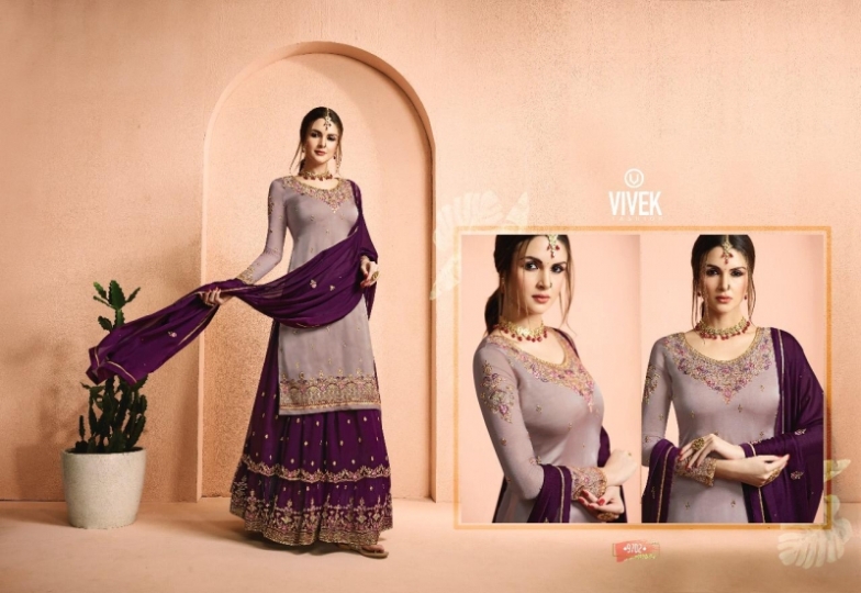 VIVEK FASHION PRESENTS AMEEN VOL 5 SATIN GEORGETTE FABRIC WHOLESALE DEALER BEST RATE BY GOSIYA EXPROTS SURAT (6)