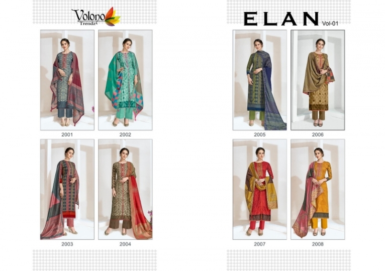 VOLONO ELAN VOL 1 CAMBRIC COTTON CASUAL SUITS SUMMER COLLECTION WHOLESALE DEALER BEST RATE BY GOSIYA EXPROTS SURAT (10)