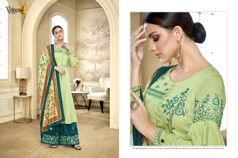 VOLONO TRENDZ SANIYA VOL 1 HEAVY STITCHED SUIT WHOLESALE DEALER BEST RATE BY GOSIYA EXPORTS SURAT (10)