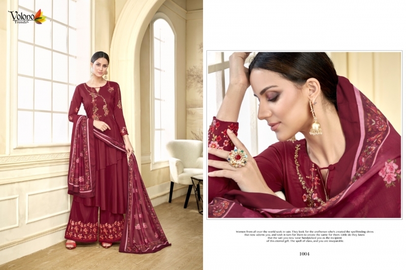 VOLONO TRENDZ SANIYA VOL 1 HEAVY STITCHED SUIT WHOLESALE DEALER BEST RATE BY GOSIYA EXPORTS SURAT (3)