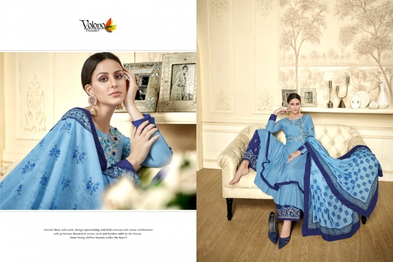 VOLONO TRENDZ SANIYA VOL 1 HEAVY STITCHED SUIT WHOLESALE DEALER BEST RATE BY GOSIYA EXPORTS SURAT (5)