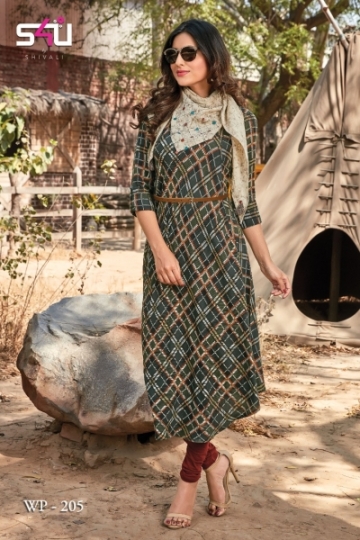 WEEKEND PASSIONS VOL 2 S4U STYLISH KURTI WITH DUPATTA AND SHRUG AT WHOLESALE DEALER BEST RATE BY GOSIYA EXPORT SURAT (6)