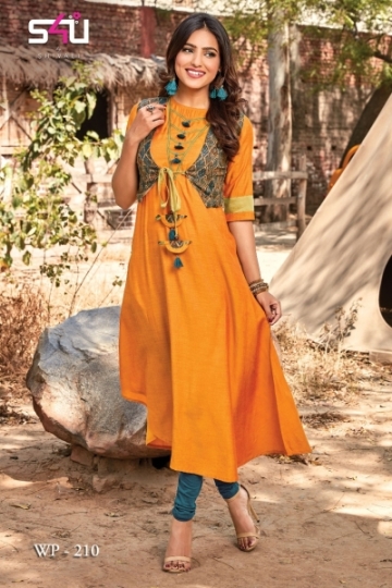 WEEKEND PASSIONS VOL 2 S4U STYLISH KURTI WITH DUPATTA AND SHRUG AT WHOLESALE DEALER BEST RATE BY GOSIYA EXPORT SURAT (9)