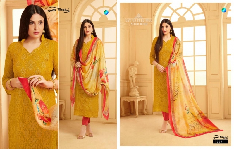 YOUR CHOICE PRESENTS DINNAR 24 PLUS PURE CHIFFON SALWAR KAMEEZ WHOLESALE BEST RATE BY GOSIYA EXPORTS SURAT (6)