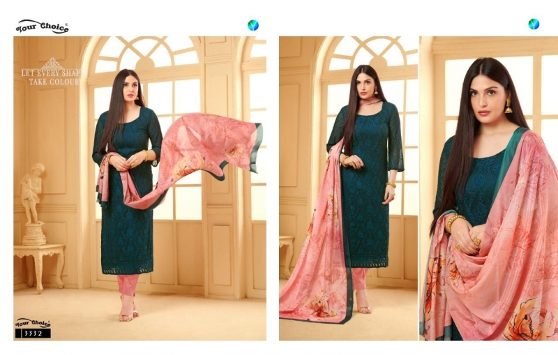 YOUR CHOICE PRESENTS DINNAR 24 PLUS PURE CHIFFON SALWAR KAMEEZ WHOLESALE BEST RATE BY GOSIYA EXPORTS SURAT (7)