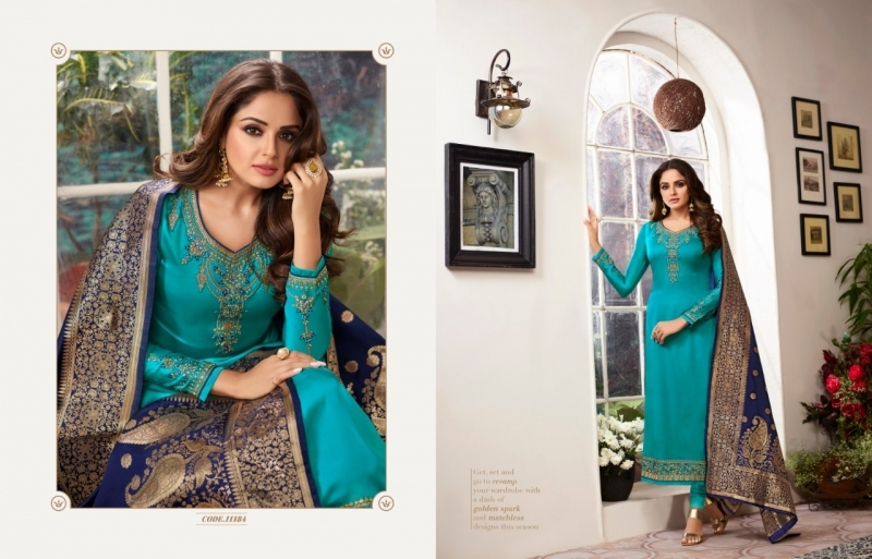 ZISA BANARASI VOL 6 HIT LIST BANARASI DUPATTA HEAVY EMBROIDERY WORK WHOLESALE DEALER BEST RATE BY GOSIYA EXPORTS SURAT (5)