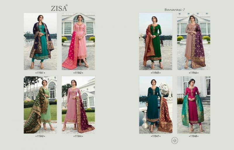 ZISA BANARASI VOL 7 BY MEERA TRENDZ WHOLESALE DEALER BEST RATE BY GOSIYA EXPORTS SURAT (15)