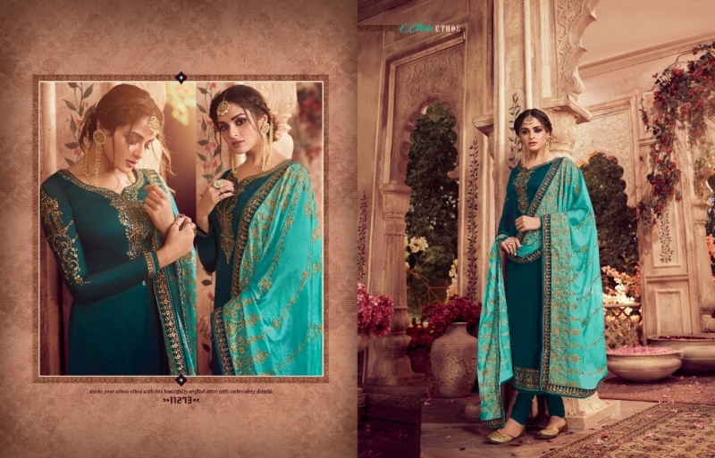 ZISA VOL 62 SATIN GEORGETTE FABRIC DRESS MATERIAL WITH EMBROIDERY WHOLESALE DEALER BEST RATE BY GOSIYA EXPORTS SURAT (4)