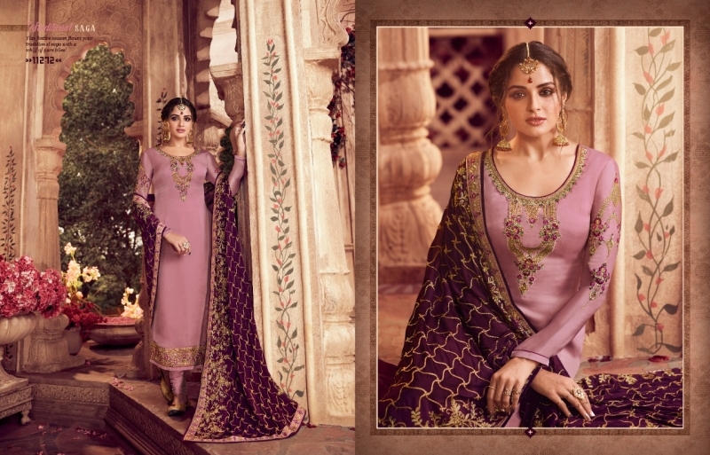 ZISA VOL 62 SATIN GEORGETTE FABRIC DRESS MATERIAL WITH EMBROIDERY WHOLESALE DEALER BEST RATE BY GOSIYA EXPORTS SURAT (6)