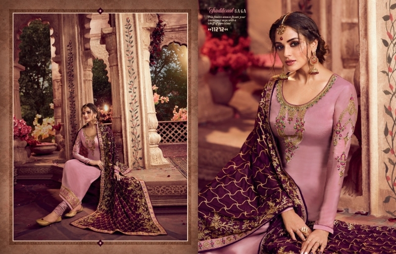 ZISA VOL 62 SATIN GEORGETTE FABRIC DRESS MATERIAL WITH EMBROIDERY WHOLESALE DEALER BEST RATE BY GOSIYA EXPORTS SURAT (7)