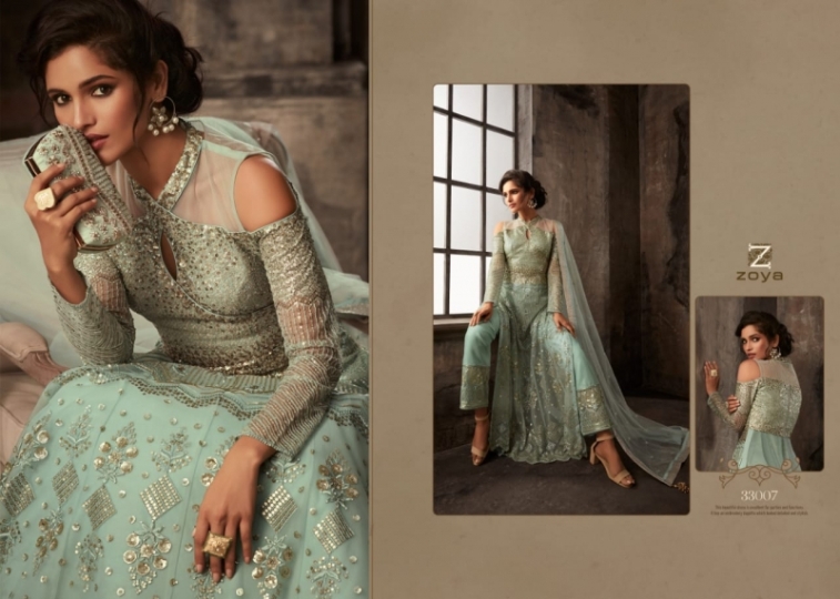 ZOYA PASSION 33001-33007 SERIES HEAVY DESIGNER SALWAR KAMEEZ COLLECTION  WHOLESALE DEALER BEST RATE BY GOSIYA EXPORTS SURAT (7)