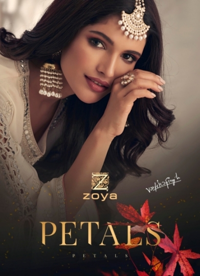 ZOYA PETALS PAKISTANI COLLECTION GEORGETTE SUITS WITH CHIFFON DUPATTA WHOLESALE DEALER BETS RATE BY GOSIYA EXPORTS SURAT (1)