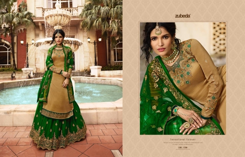 ZUBEDA AZZAA SATIN GEORGETTE FABRIC WITH HEAVY EMBROIDERY WORK SALWAR SUIT WHOLESALE DEALER BY GOSIYA EXPORTS SURAT (4)