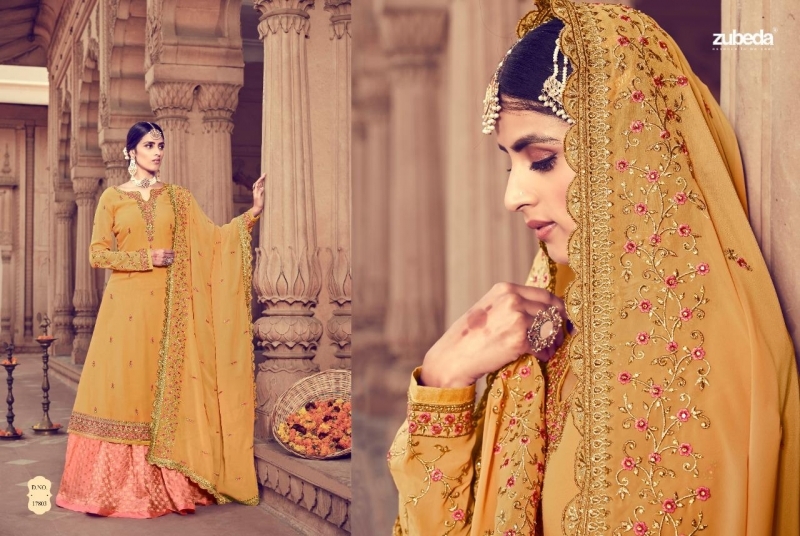 ZUBEDA ERINA JACQORD LENGHA WEDDING COLLECTION WHOLESALE DEALER ONLINE BEST RATE BY GOSIYA EXPORTS SURAT (4)