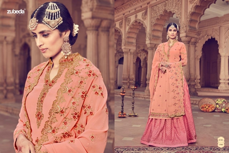 ZUBEDA ERINA JACQORD LENGHA WEDDING COLLECTION WHOLESALE DEALER ONLINE BEST RATE BY GOSIYA EXPORTS SURAT (7)