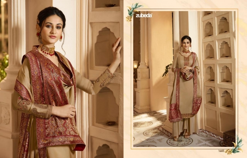 ZUBEDA SUVARNA DRESS MATERIAL LATEST  (12)