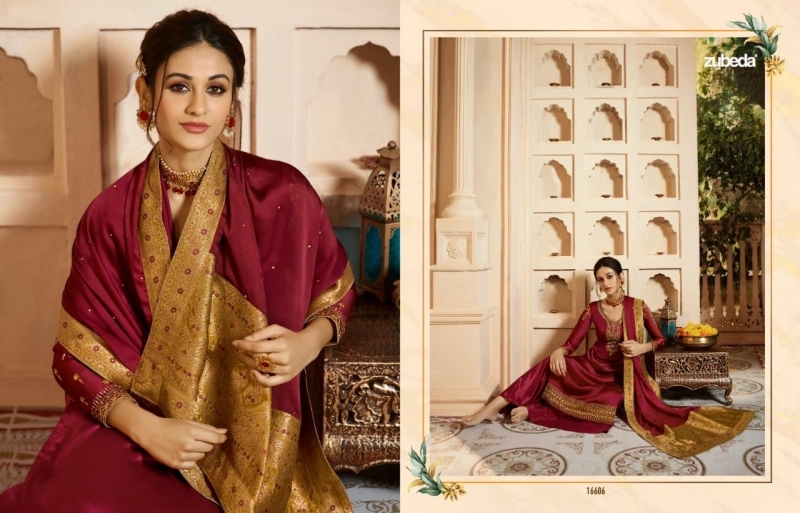 ZUBEDA SUVARNA DRESS MATERIAL LATEST  (15)